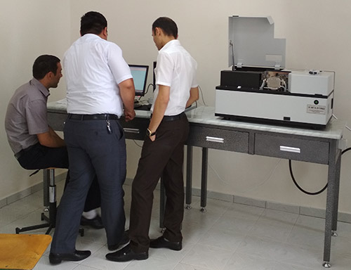 Atomic absorption spectrometer MGA in Uzbekistan 