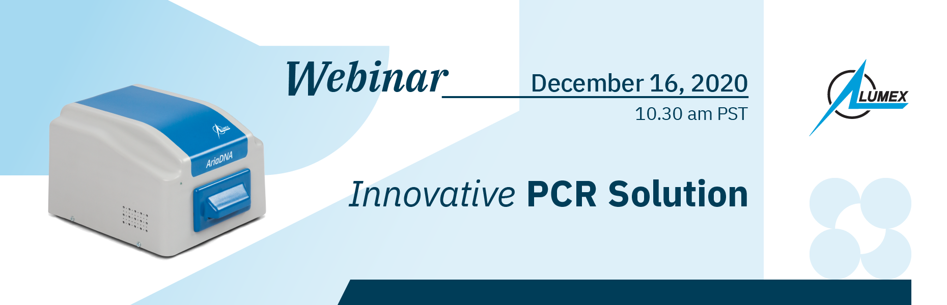 Webinar: Innovation PCR technology